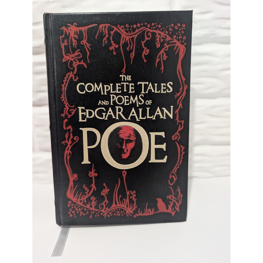 The Complete Tales and Poems of Edgar Allan Poe Barnes & Noble Leatherbound Book